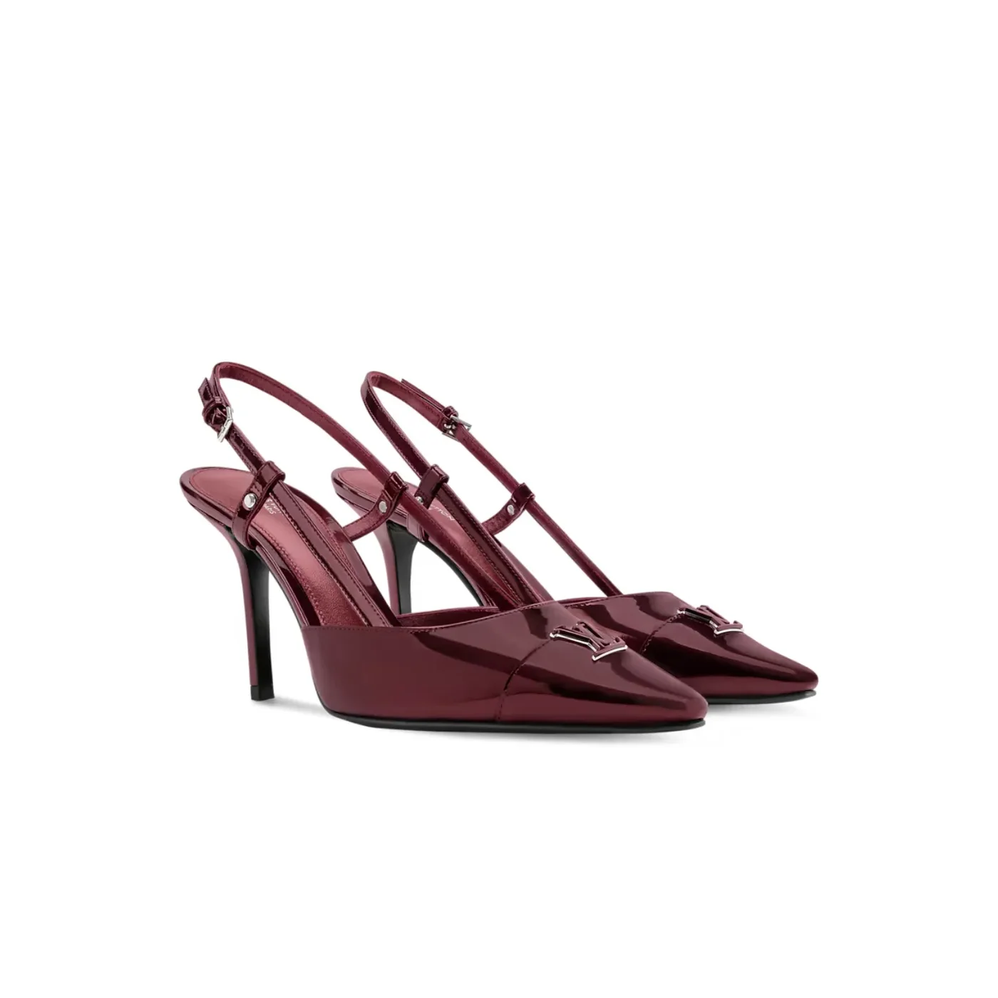 Louis Vuitton City Slingback Pump Bordeaux Red 1AITDP