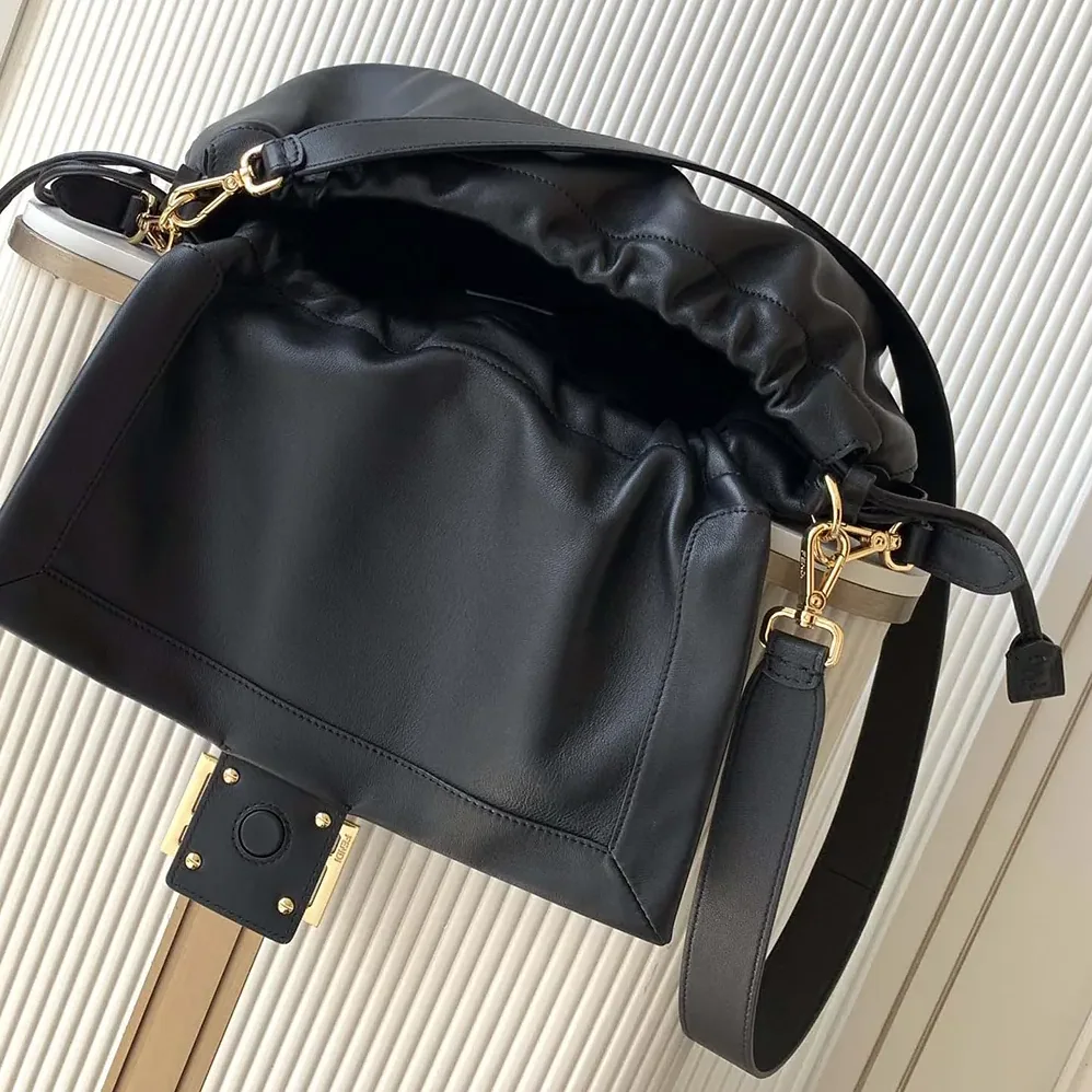 Fendi Mamma Baguette Large Nappa Leather Bag for Women