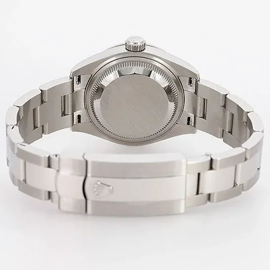 Rolex Lady-Datejust Watch Silver Toned Pink Dial -0014