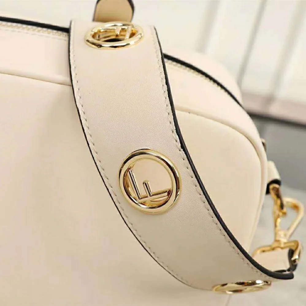 Fendi Camera Case Leather Bag for Women in Sandy Fendi Camera Case Leather Bag for Women in Sandy