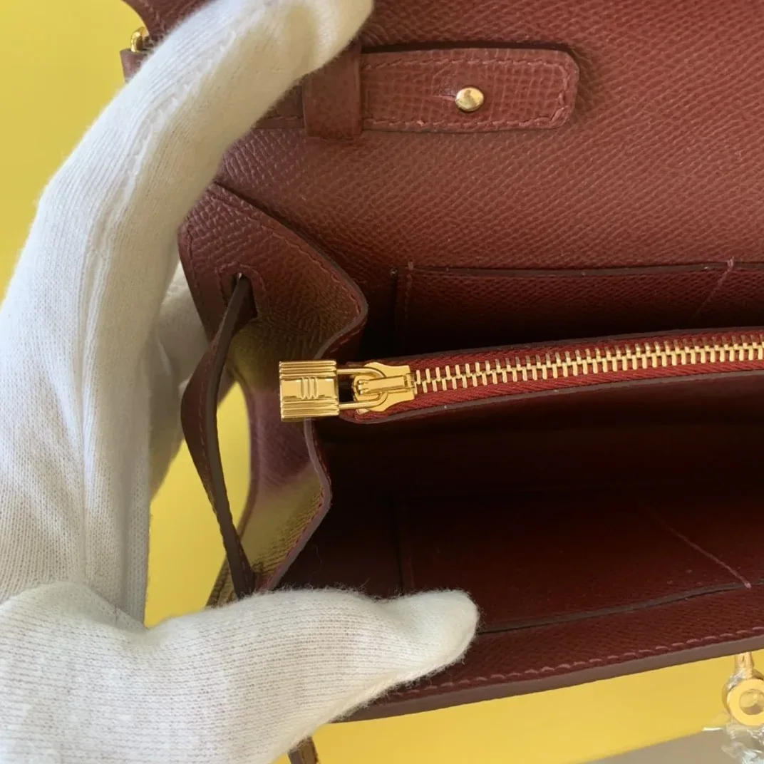 Hermes Kelly Wallet To Go Woc Epsom Wine Hermes Kelly Wallet To Go Woc Epsom Wine