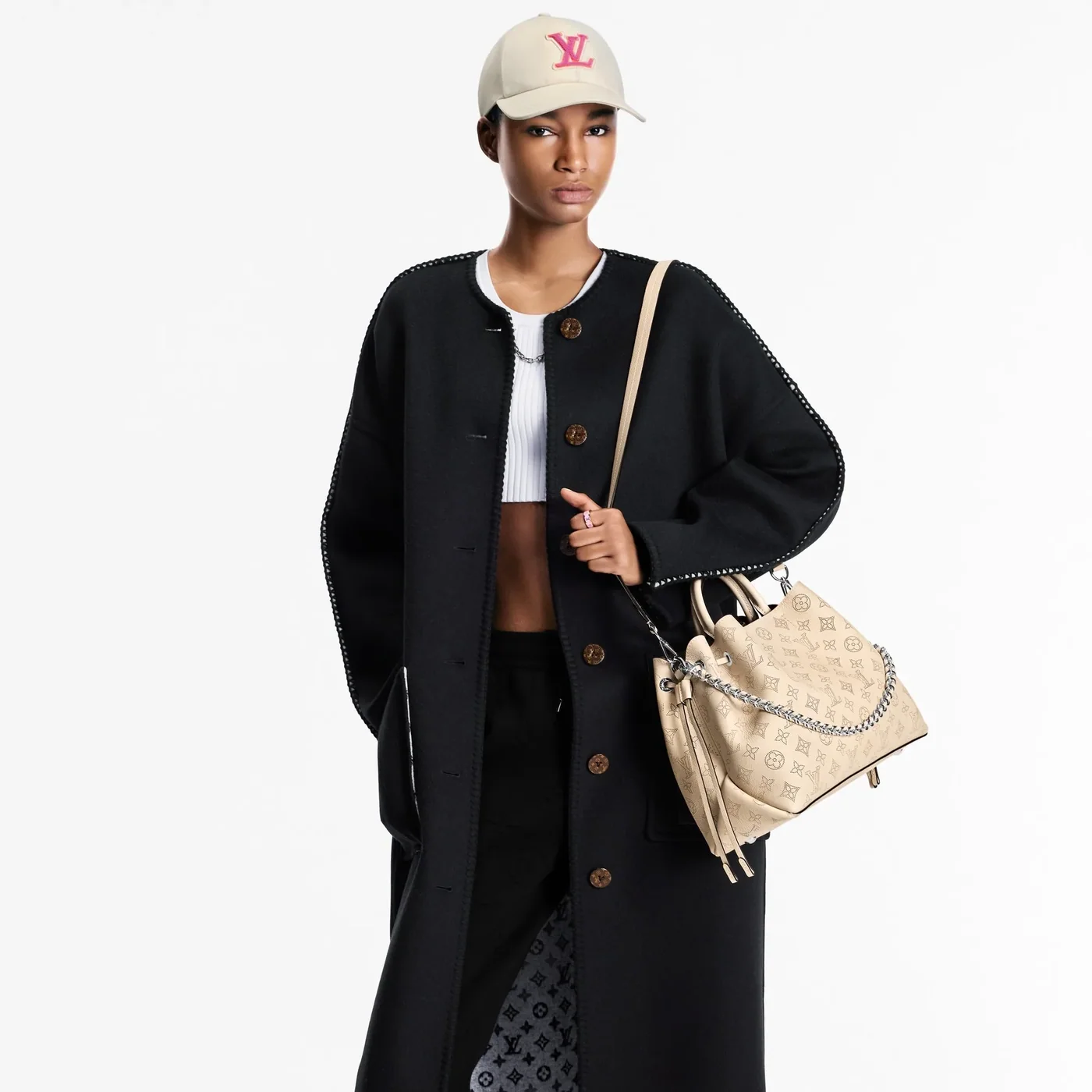 Louis Vuitton Bella Tote Mahina Creme Beige /