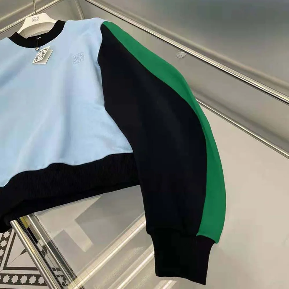 Loewe Circular Sleeve Sweatshirt in Cotton for Women