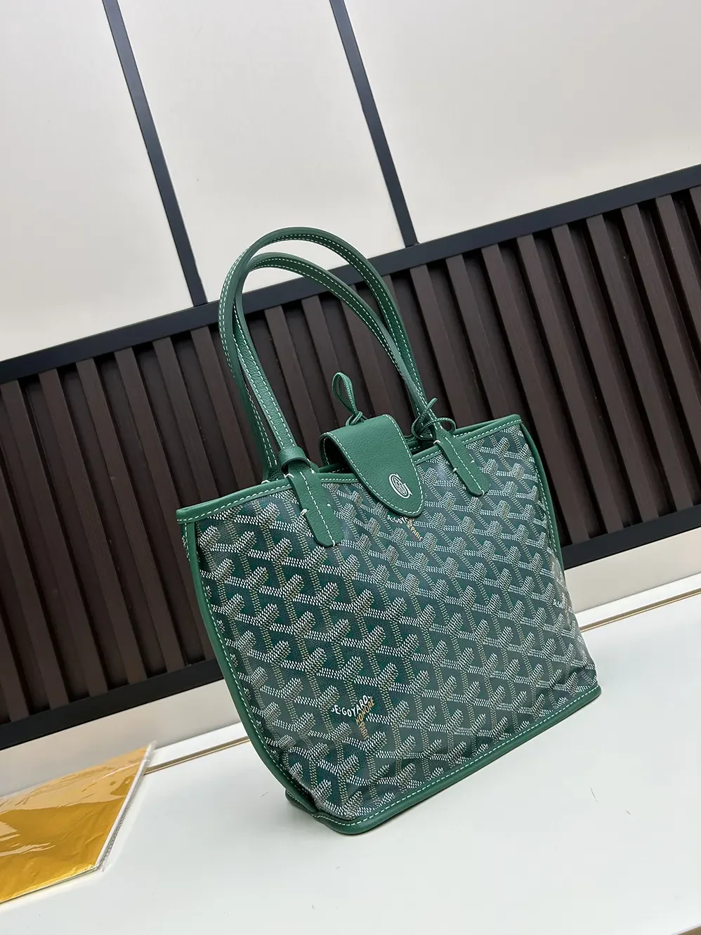 Goyard Anjou Mini Bag for Unisex in Green