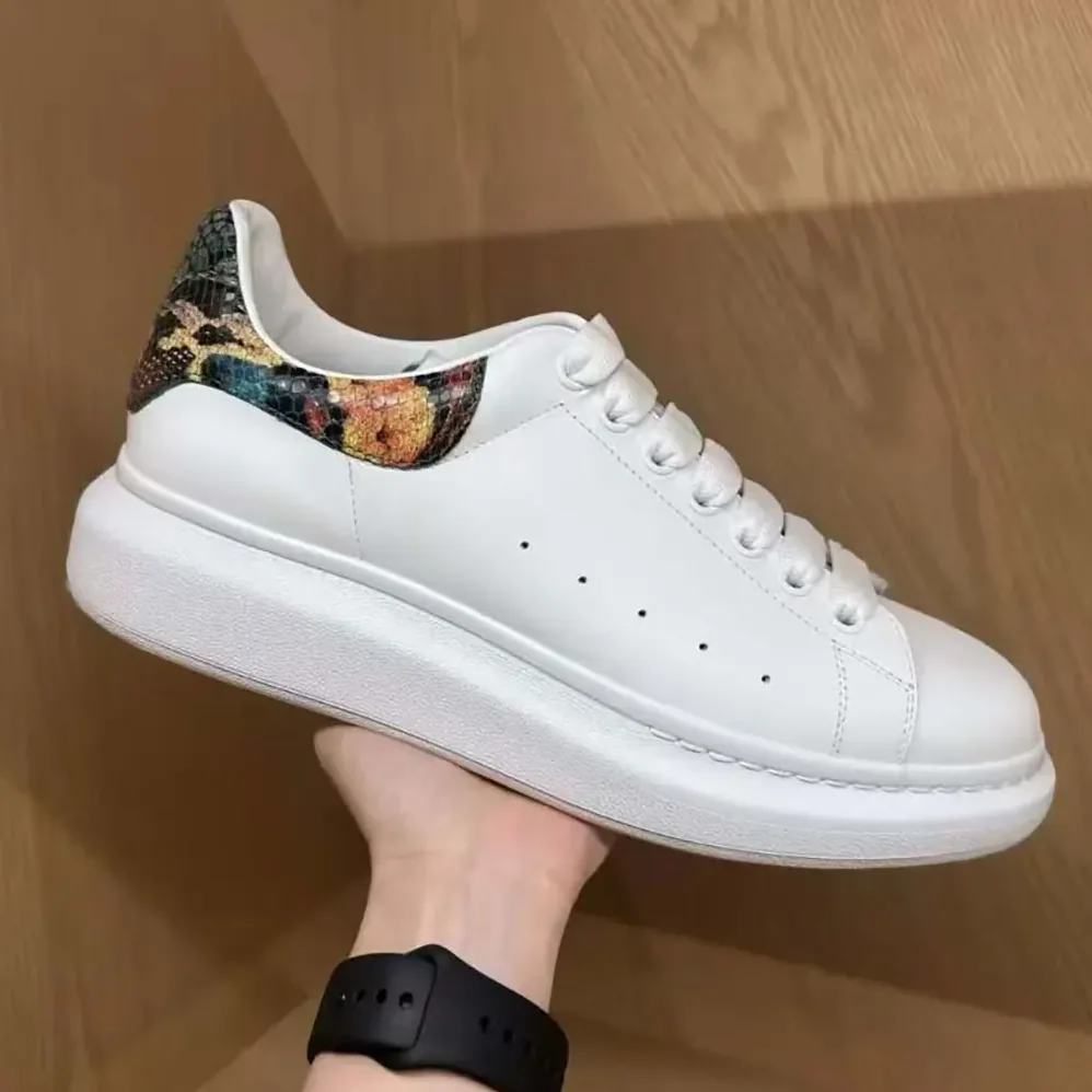 Alexander Mcqueen Oversized Sneaker in White for Unisex in Multicolour Alexander Mcqueen Oversized Sneaker in White for Unisex in Multicolour
