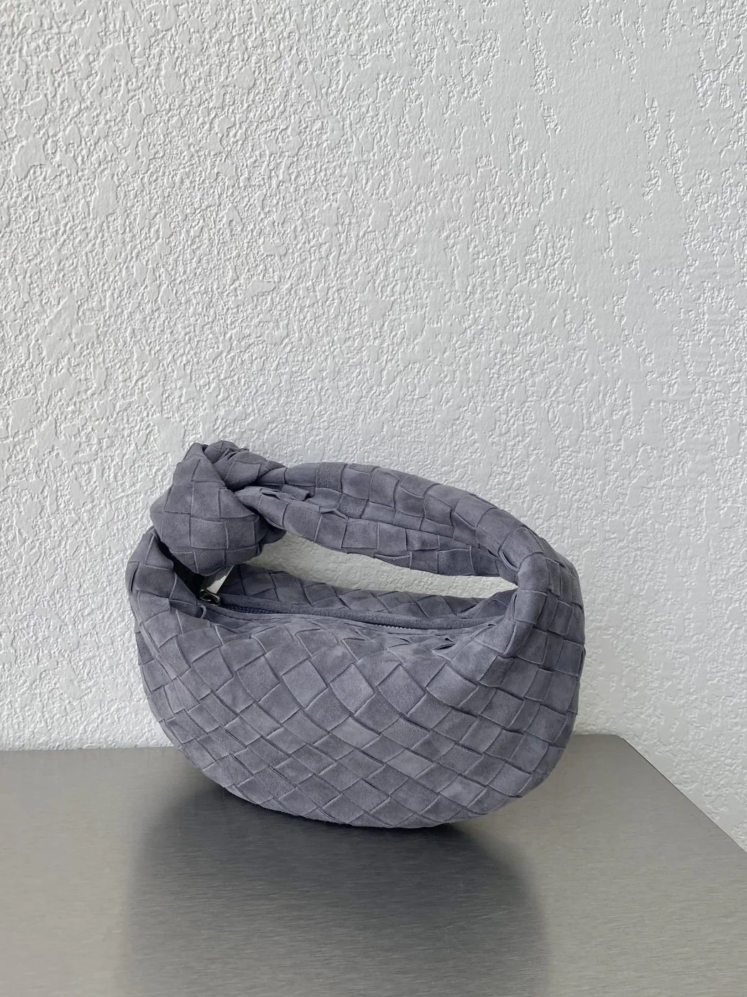 Bottega Veneta Mini Jodie Bag Gray Bottega Veneta Mini Jodie Bag Gray