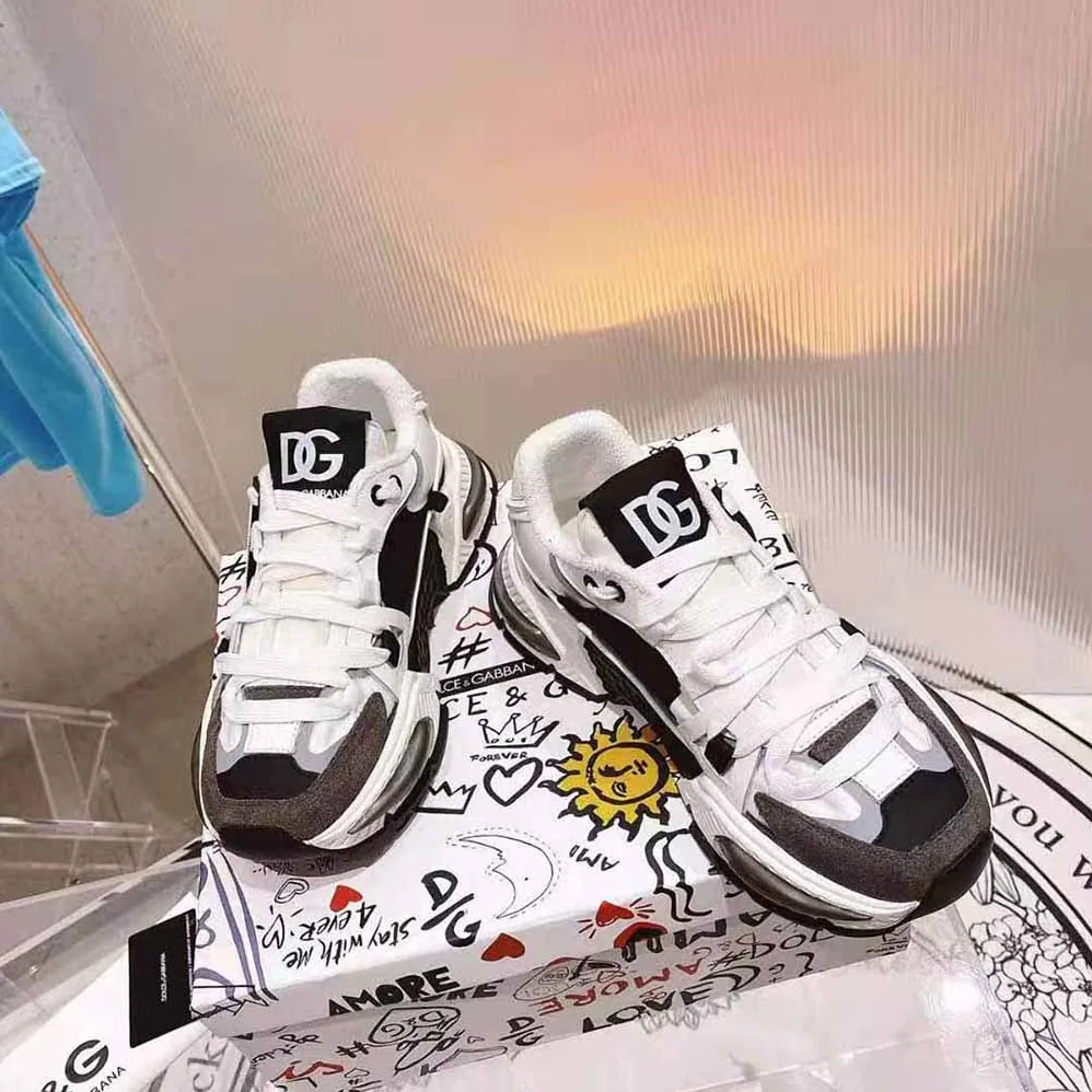 Dolce Gabbana D&G Mixed for Unisex in Material Airmaster Sneakers