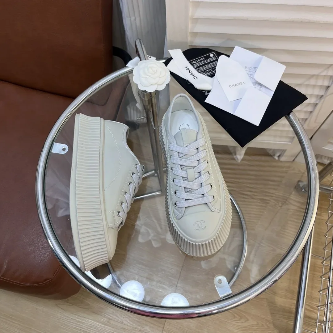 Chanel Gutdzu Sneakers White
