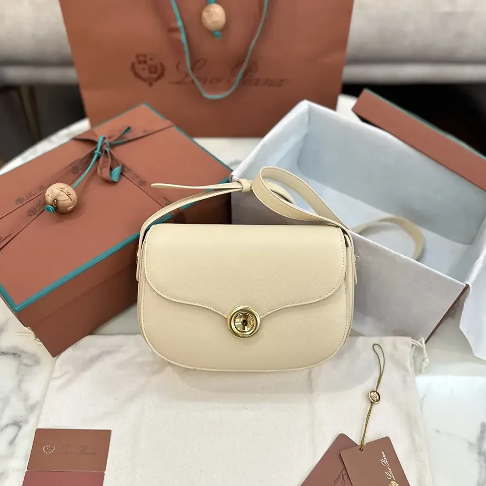 Loro Piana Mini Ghiera Bag for Women in White