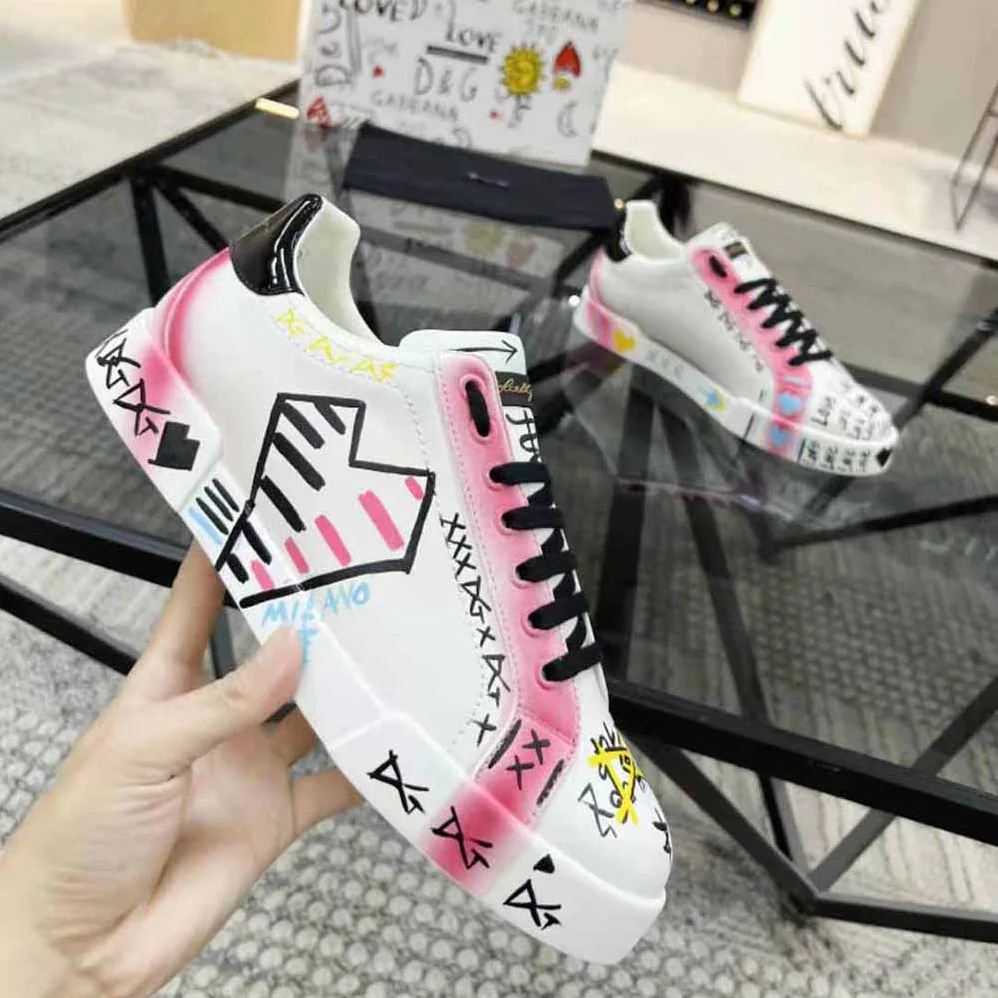 Dolce Gabbana D&G Limited Edition Portofino Sneakers for Unisex Dolce Gabbana D&G Limited Edition Portofino Sneakers for Unisex