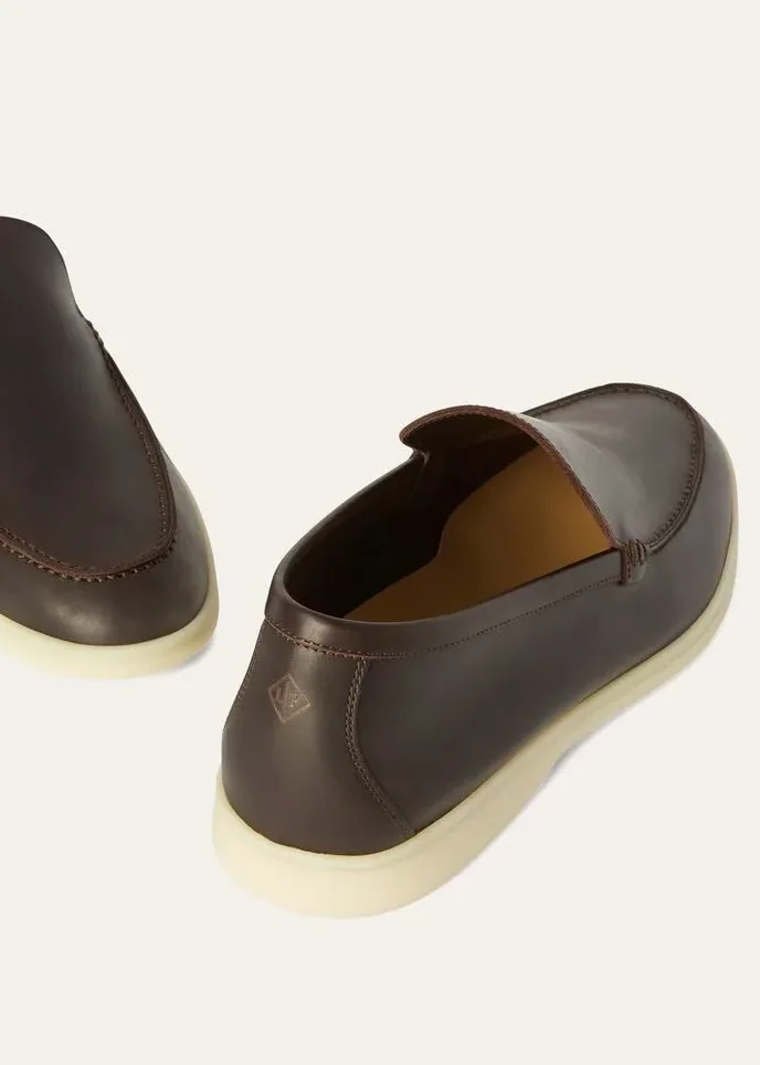 Loro Piana Summer Walk Loafers Dark Brown Loro Piana Summer Walk Loafers Dark Brown
