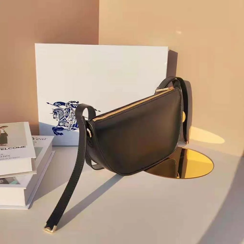 Burberry Micro Shield Sling Bag for Women in Black Burberry Micro Shield Sling Bag for Women in Black