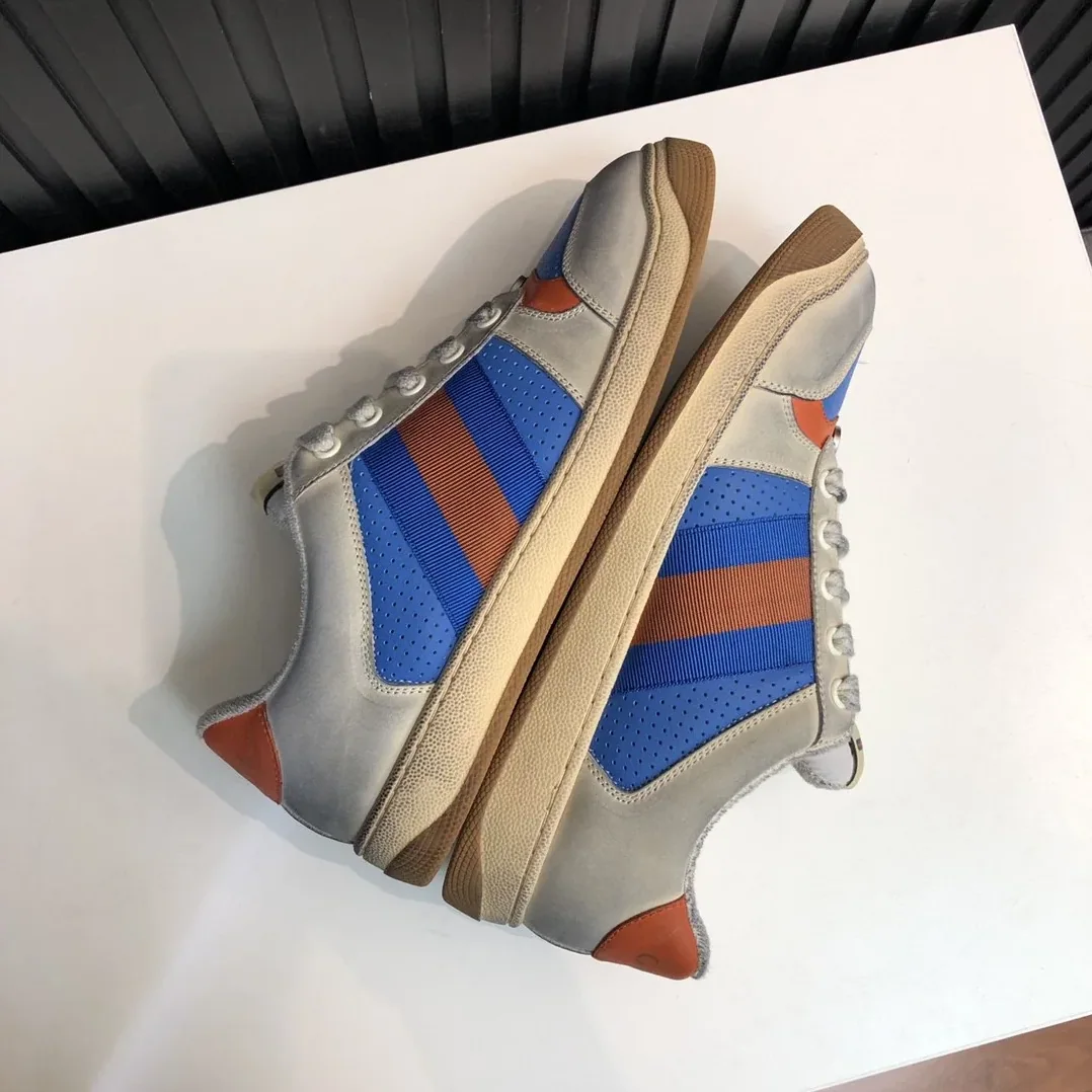Gucci Screener Low for Women in Top Blue White