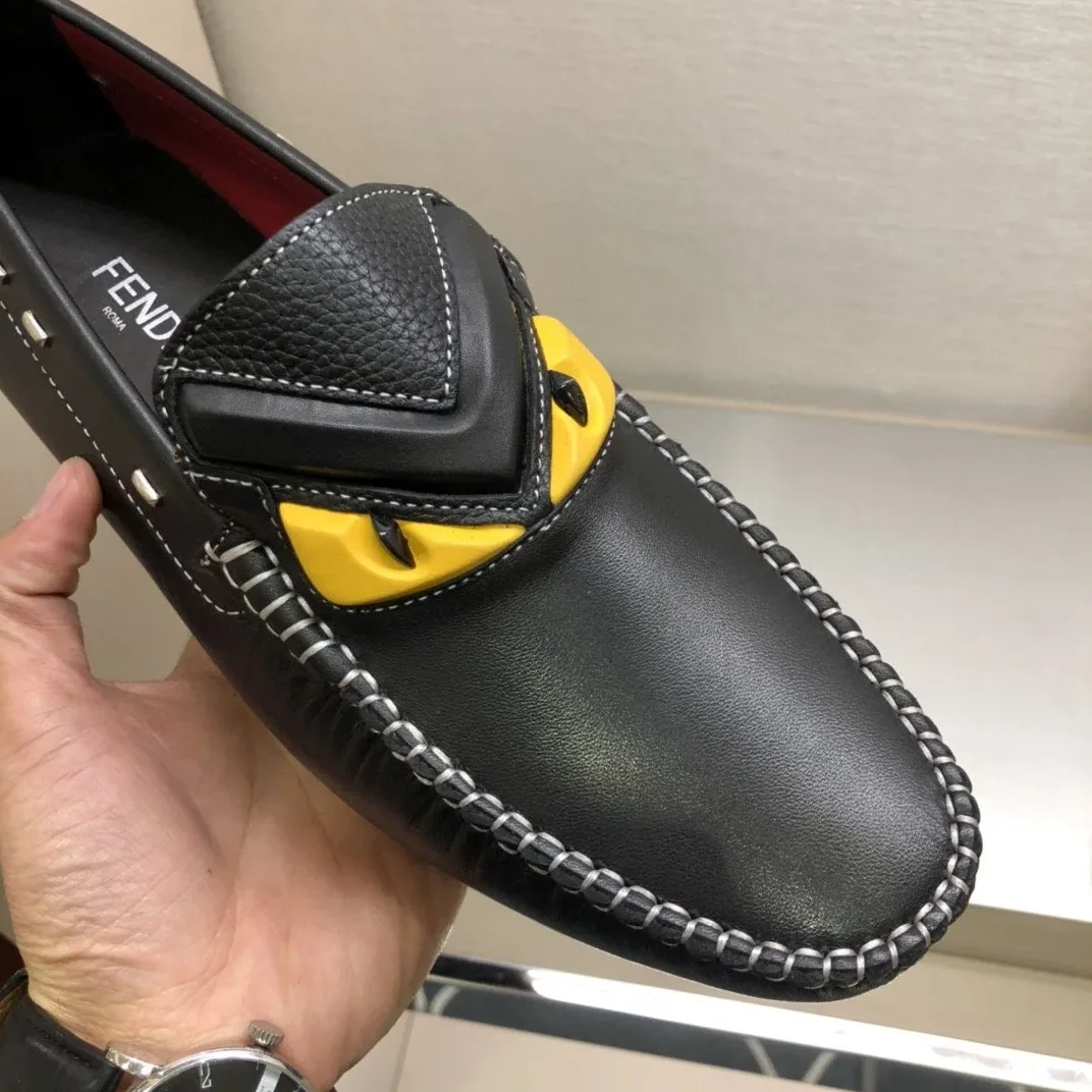 Fendi Force Black Loafers Fendi Force Black Loafers