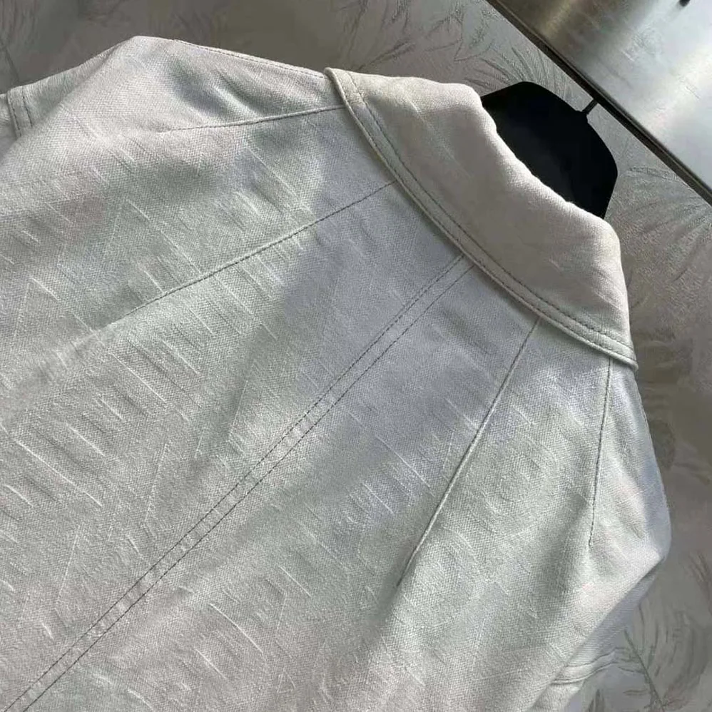 Fendi Blouson White Denim Fendi by Marc Jacobs Jacket for Women
