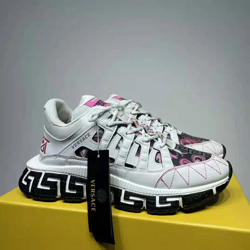 Versace Trigreca Sneakers for Women in White