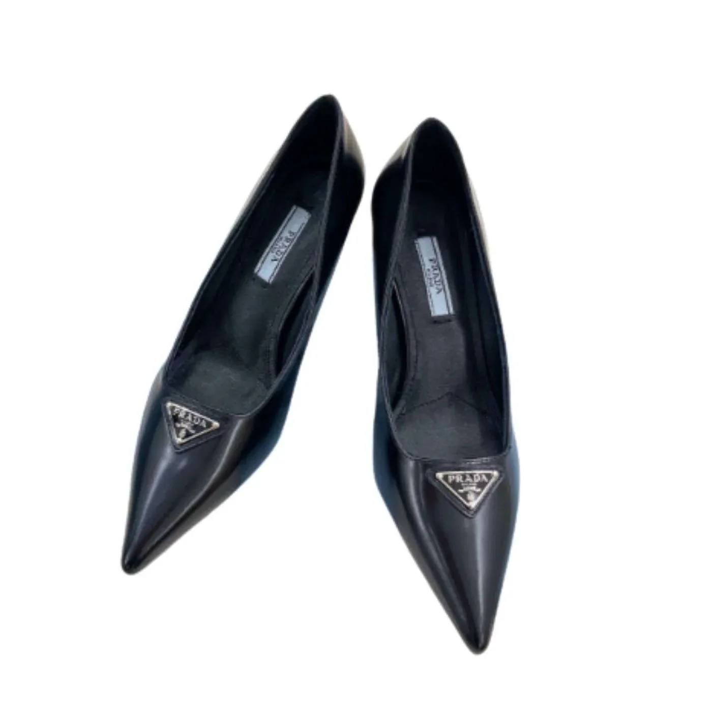 Prada Spike Pumps Black