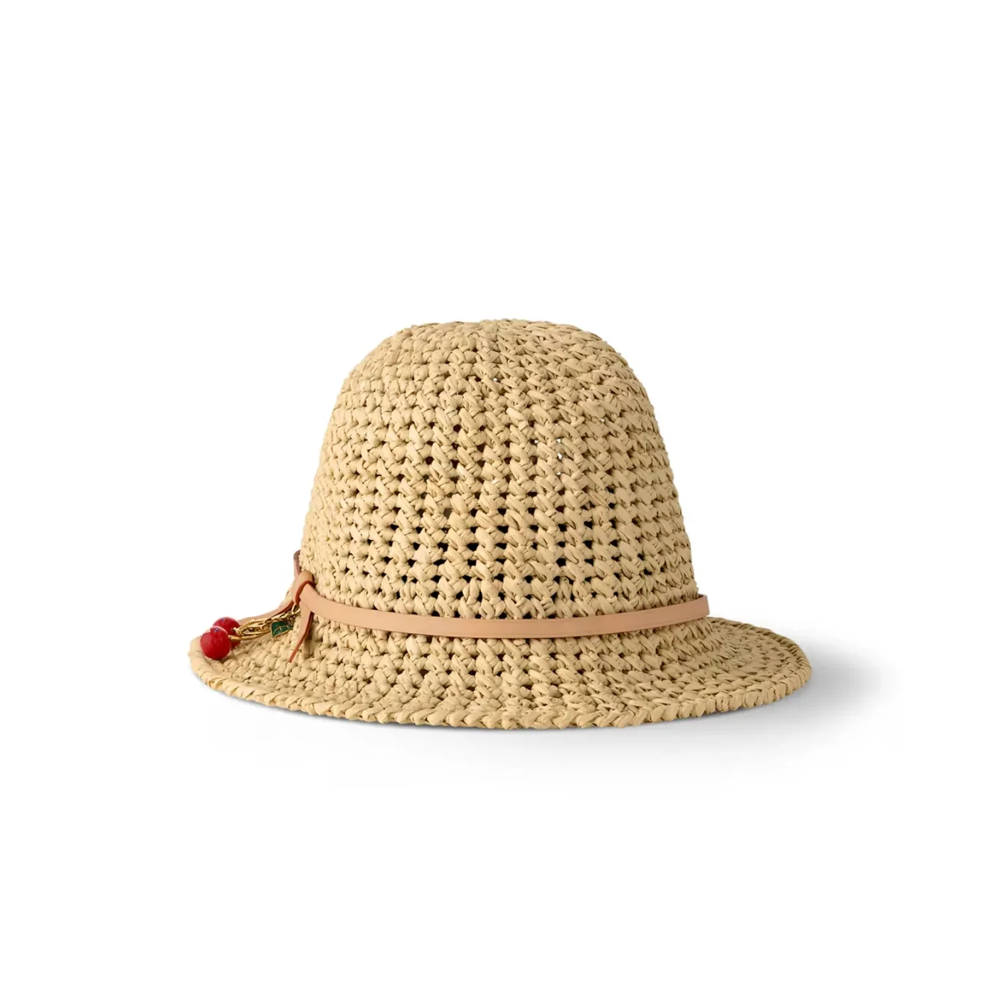Louis Vuitton LV x TM Cerise Charms Hat Natural
