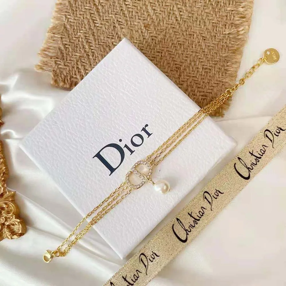 Dior Multi-chain Petit CD Bracelet Gold for Women in Finish Metal Dior Multi-chain Petit CD Bracelet Gold for Women in Finish Metal