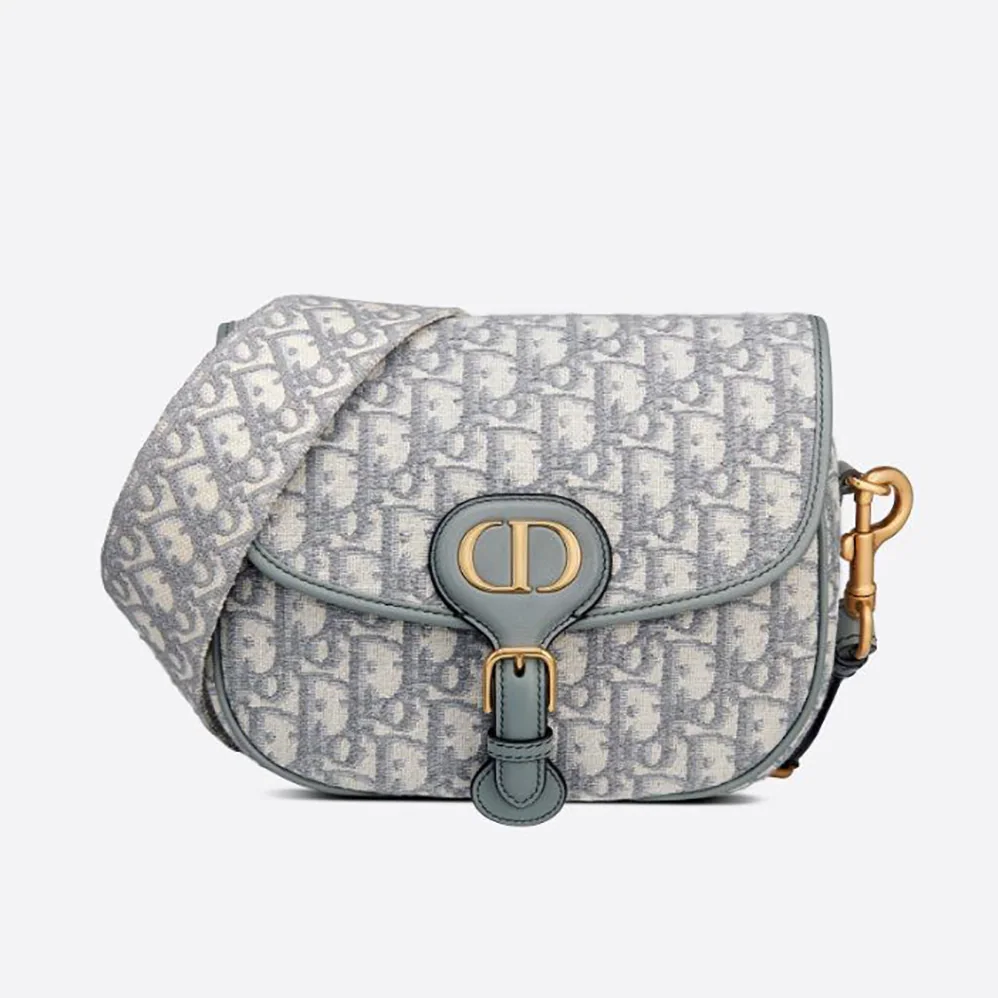 Dior Medium Dior Bobby Bag Gray Dior Oblique Jacquard for Women Dior Medium Dior Bobby Bag Gray Dior Oblique Jacquard for Women