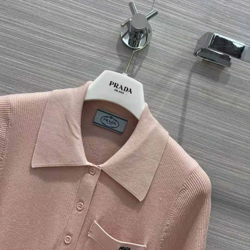 Prada Crepe DE Chine Dress for Women in Pink Prada Crepe DE Chine Dress for Women in Pink