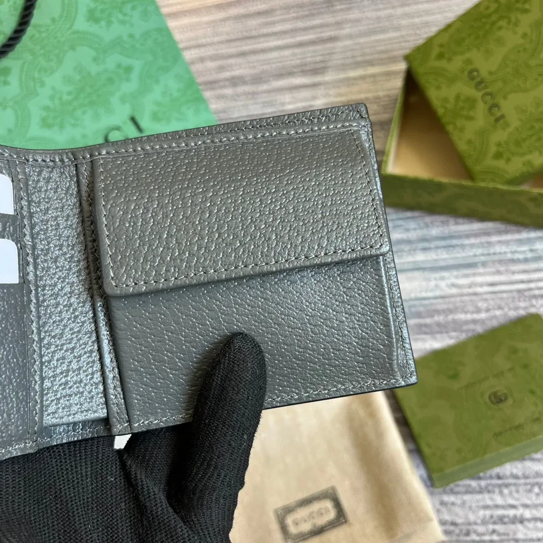 Gucci Ophidia Wallet Supreme Canvas Grey / Gucci Ophidia Wallet Supreme Canvas Grey /