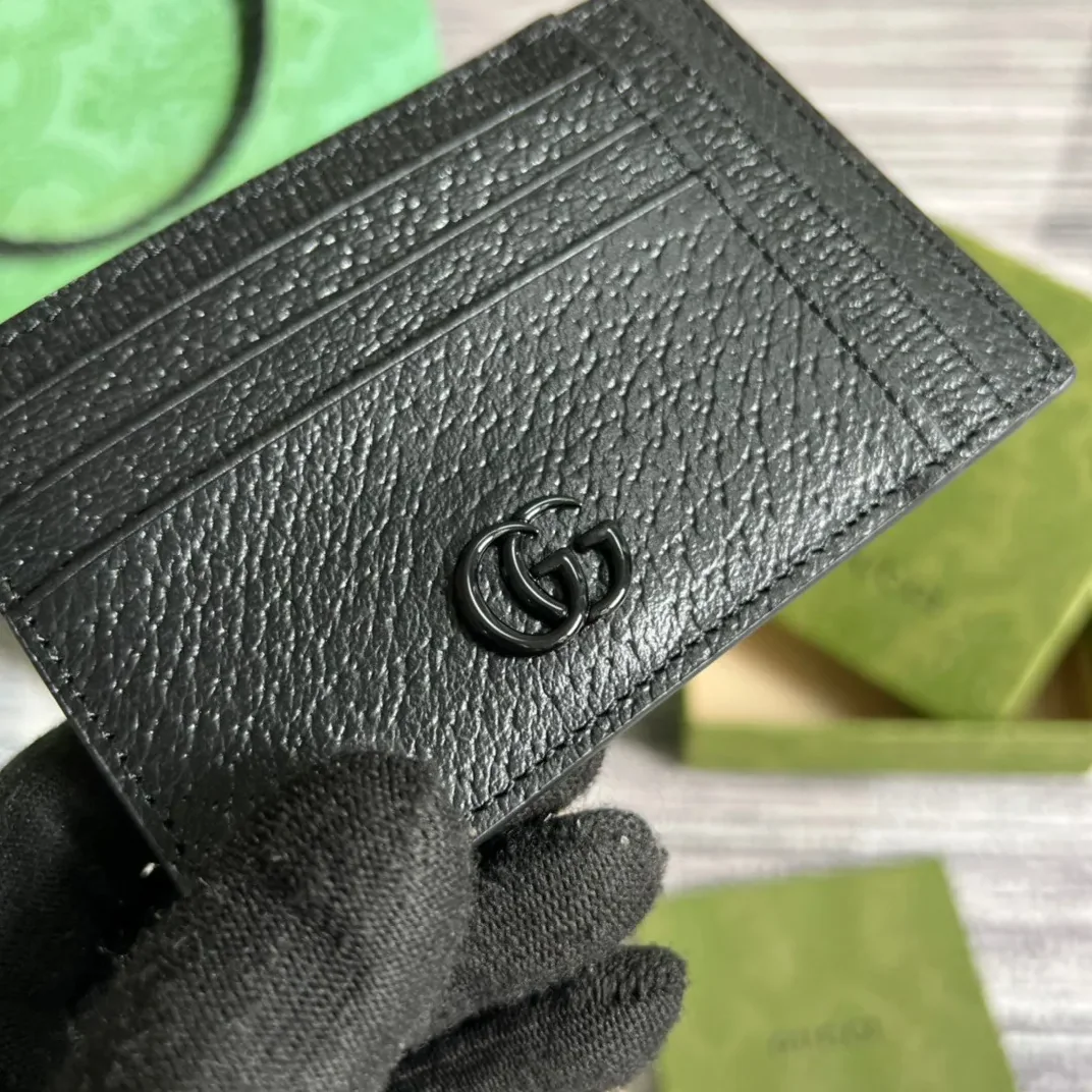 Gucci GG Marmont Card Case Black /