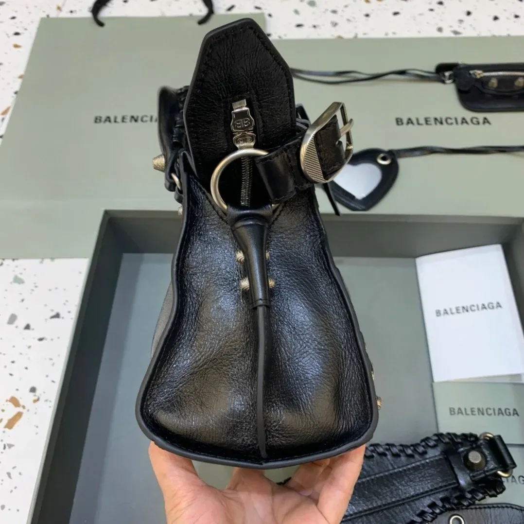 Balenciaga Neo Cagole XS Handbag In Black