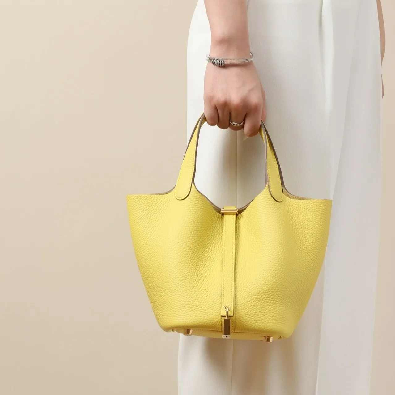 Hermes Picotin Lock 18 Bag Limoncello / Hermes Picotin Lock 18 Bag Limoncello /