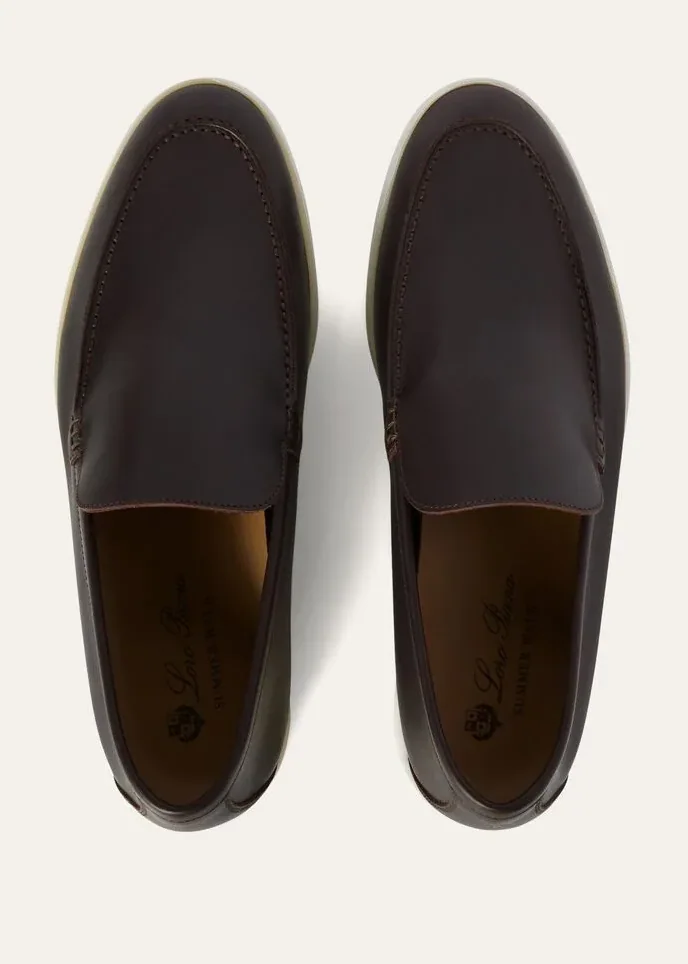 Loro Piana Summer Walk Loafers Dark Brown Loro Piana Summer Walk Loafers Dark Brown