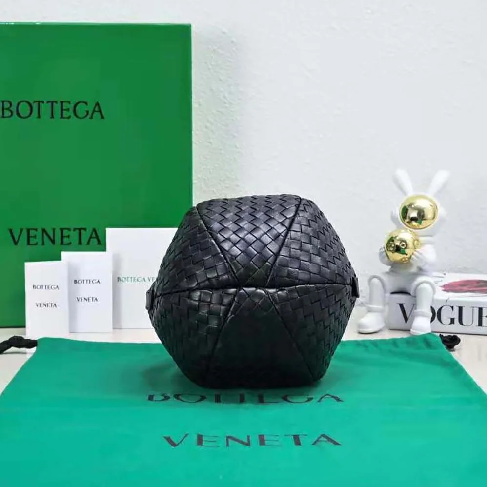 Bottega Veneta Mava Top Handle Bag for Women in Black Bottega Veneta Mava Top Handle Bag for Women in Black