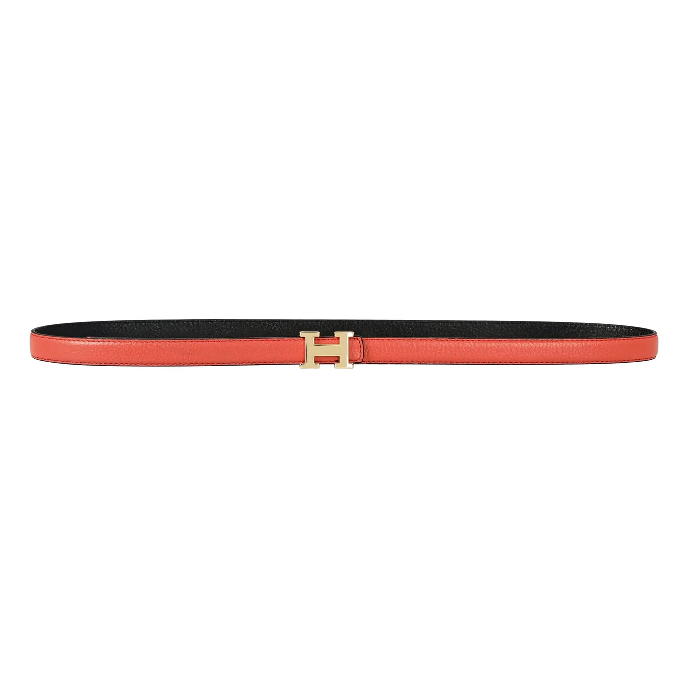 Reversible Buckle Amazing Belt Orange&Black
