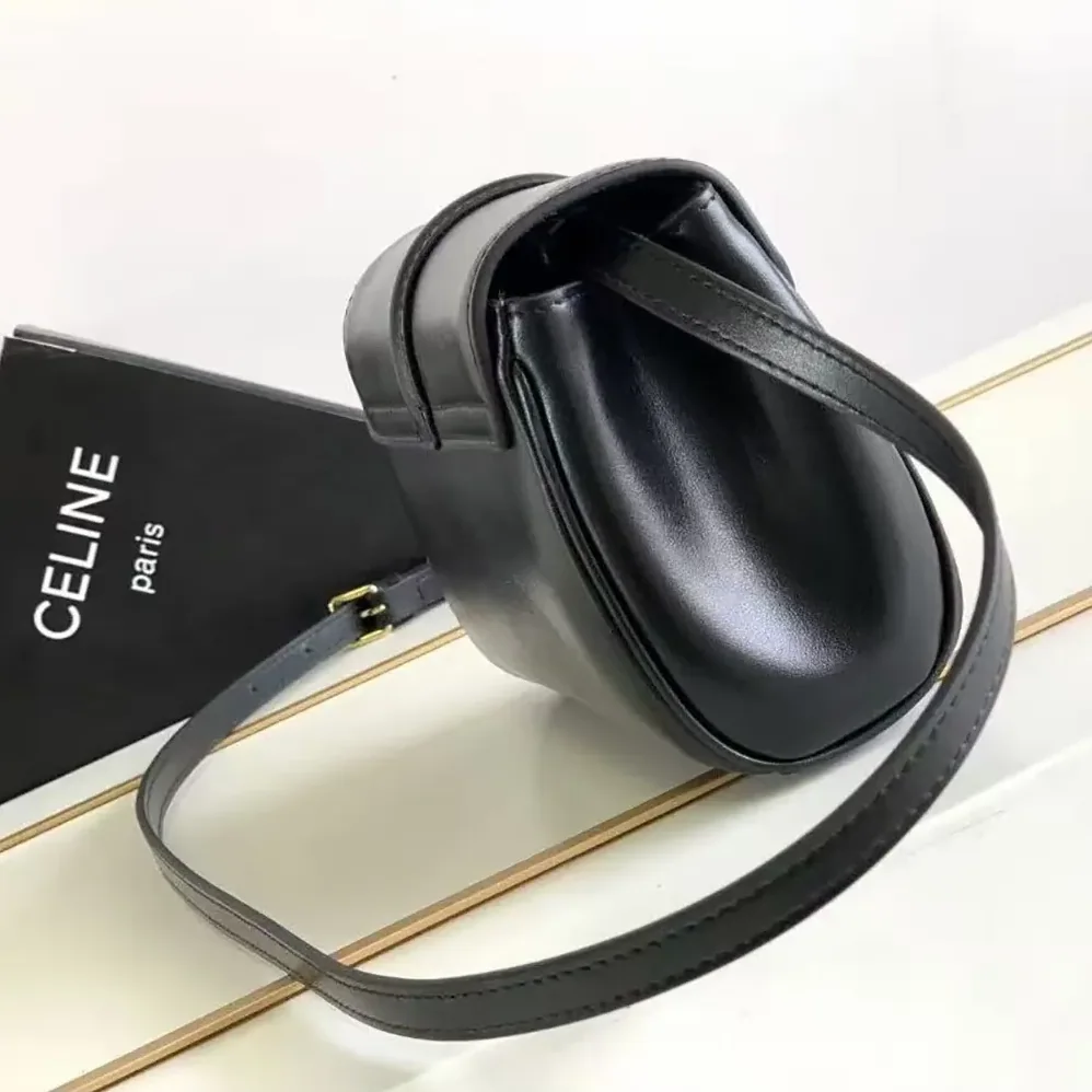 Celine Mini Soft 16 in Smooth Calfskin for Women in Black Celine Mini Soft 16 in Smooth Calfskin for Women in Black