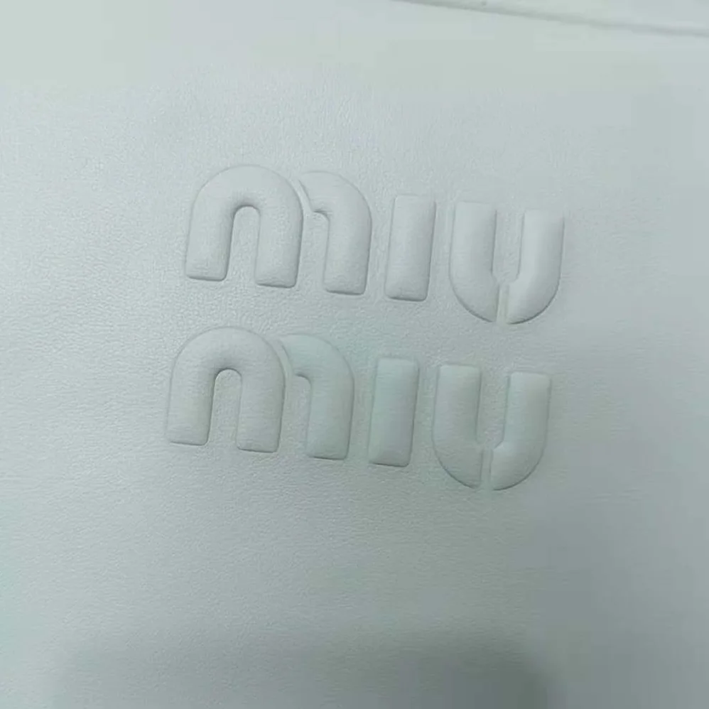 Miu Miu Leather Top-Handle Bag for Women in White