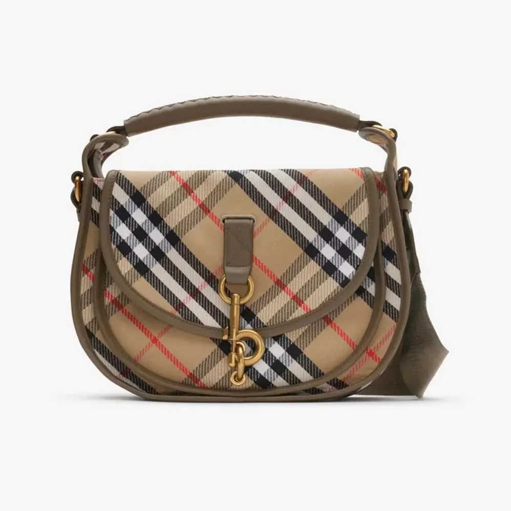 Burberry Small B Clip Messenger Bag for Women