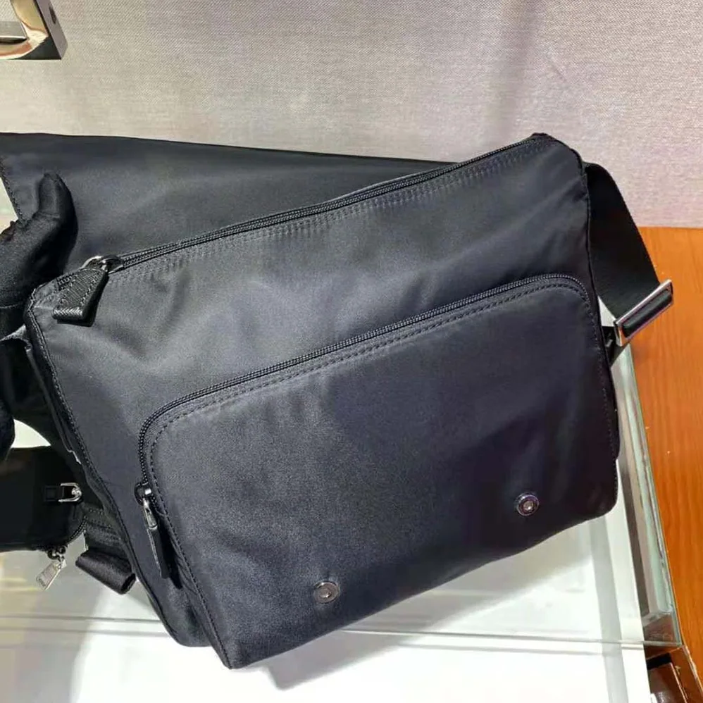 Prada Re-Nylon Shoulder Bag for Women in Black