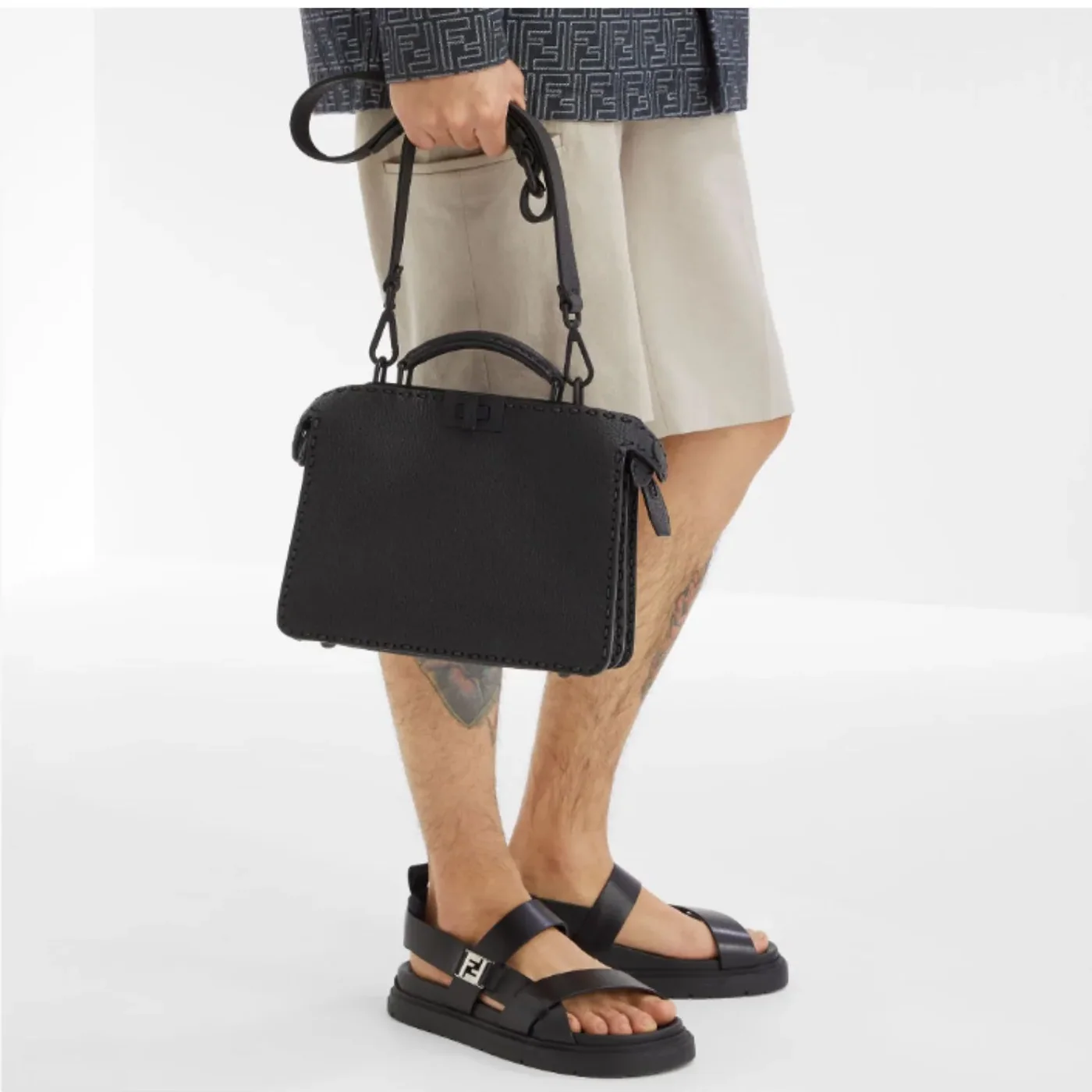 Fendi Sandals Black 7X1771SN1F0ABB