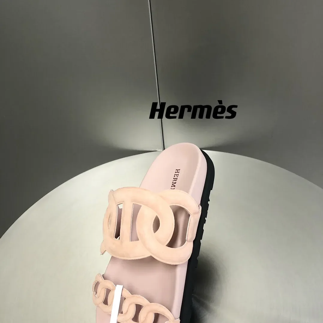 Hermes Extra Sandal Light Pink Hermes Extra Sandal Light Pink