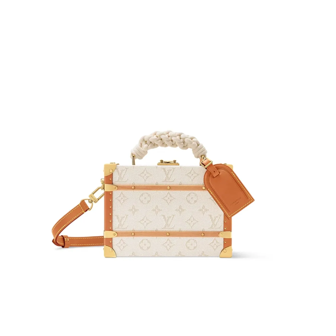 Louis Vuitton Handle Trunk Bag Off in White /
