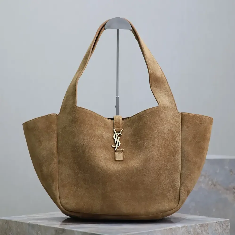 Saint Laurent YSL Le 5 à 7 Bea in Suede for Women