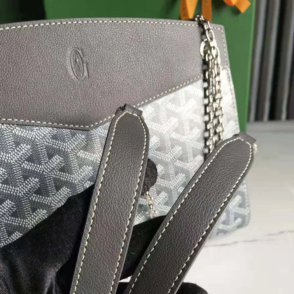 Goyard Rouette Structuré Pm Bag for Women in Silver