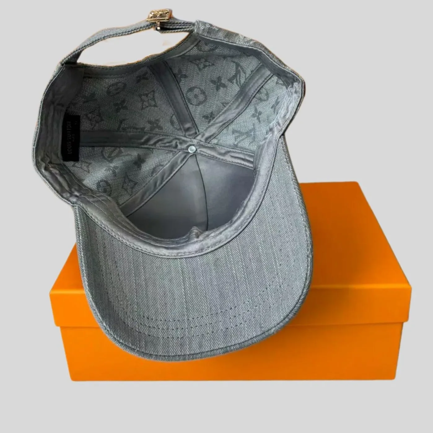 Louis Vuitton Denim Cap Grey