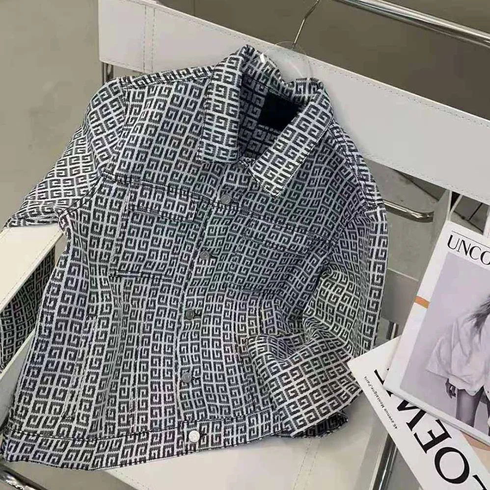 Givenchy Jacket in 4G Denim for Women Givenchy Jacket in 4G Denim for Women