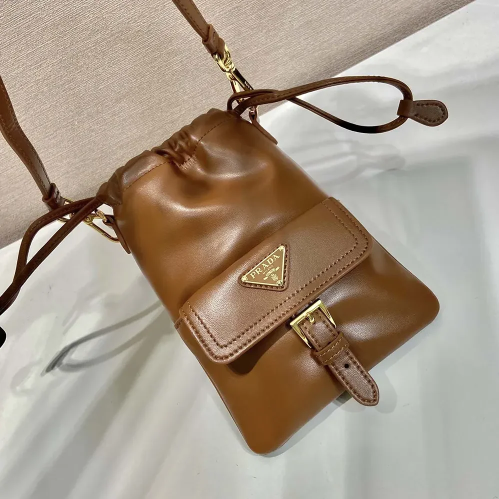 Prada Nappa Leather Pouch for Women