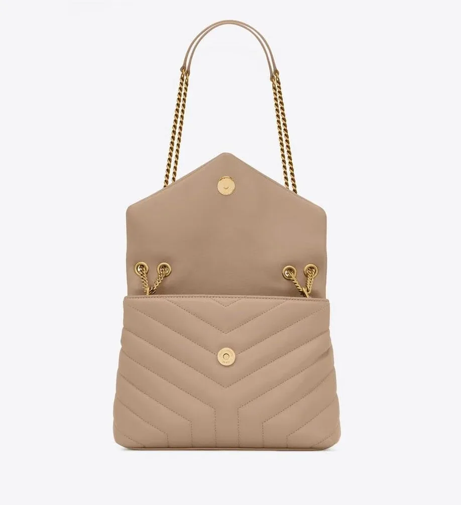 LOULOU SMALL IN QUILTED LEATHER