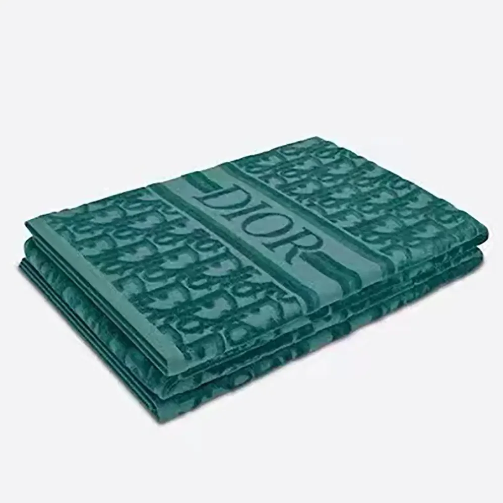 Dior Bath Towel Dior Oblique Jacquard Dior Bath Towel Dior Oblique Jacquard