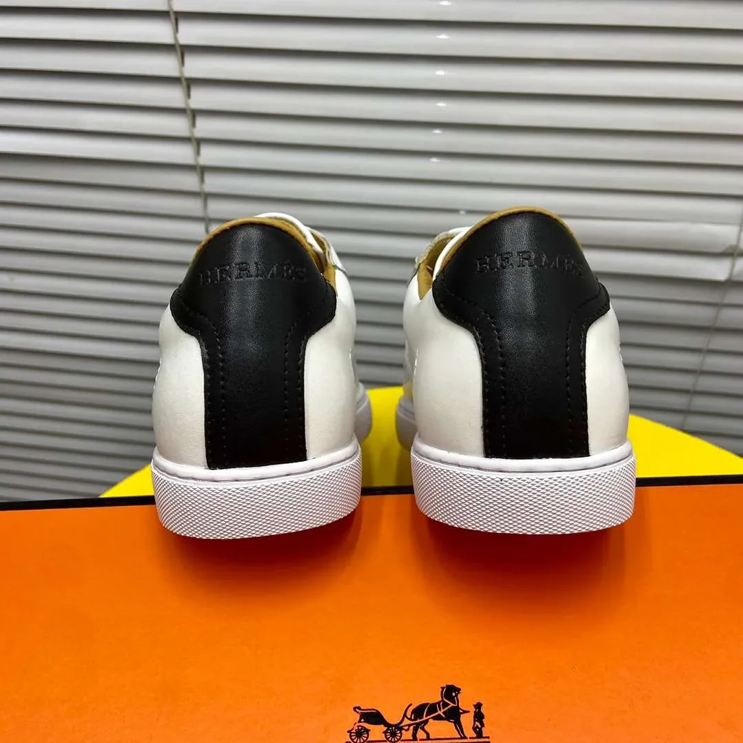 Hermes Quicker Sneaker White Hermes Quicker Sneaker White