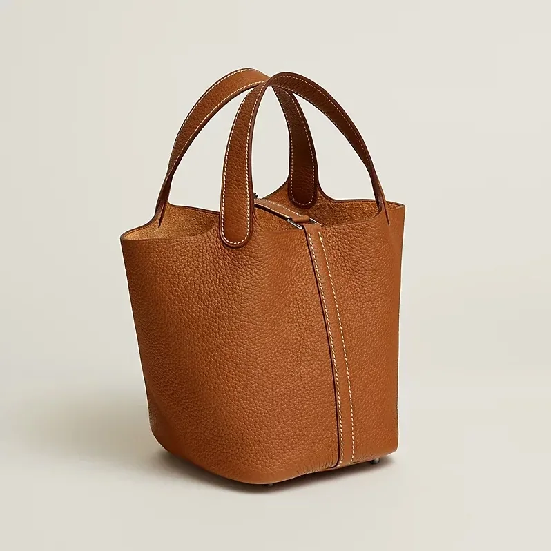 Hermes Picotin Lock 18 Bag Fauve /
