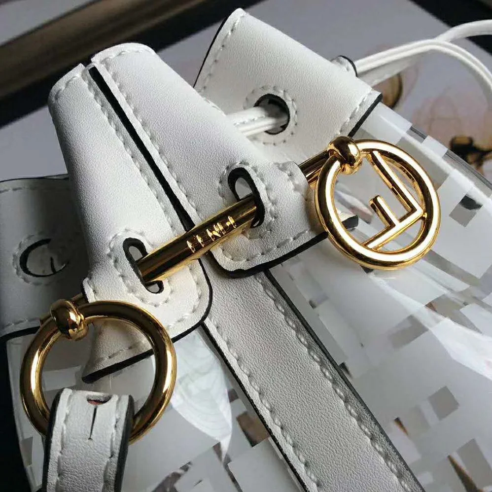 Fendi MON TRESOR PU Mini-Bag for Women in White Fendi MON TRESOR PU Mini-Bag for Women in White