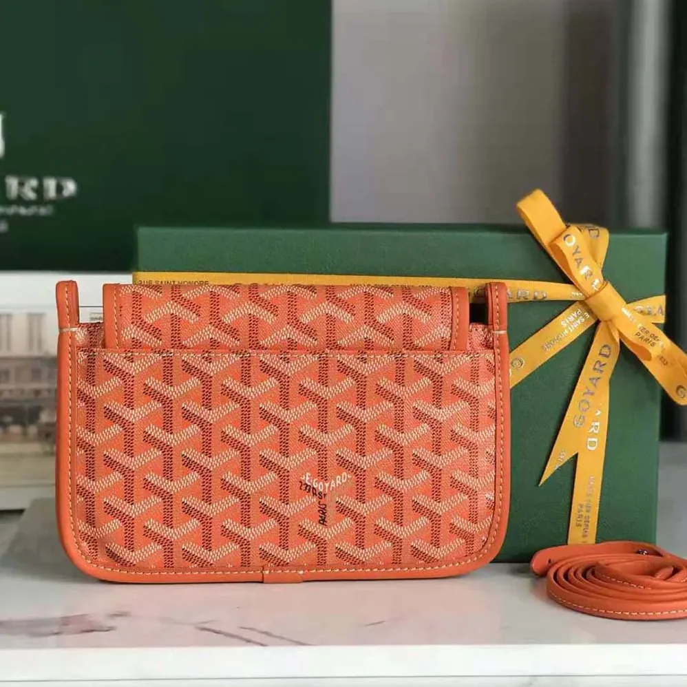 Goyard Plumet Pocket Wallet for Women in Orange